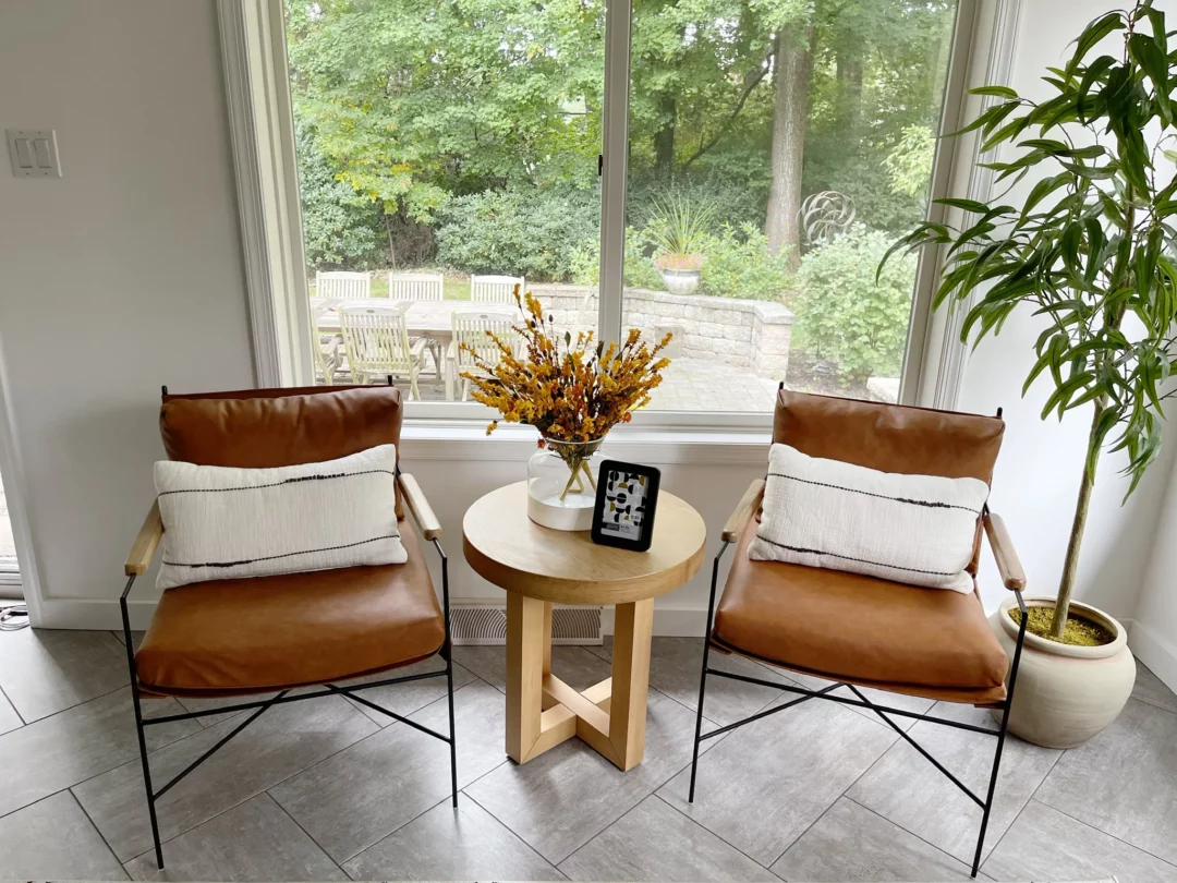 sorrelridge sunroom interior design, sitting area, indoor plant